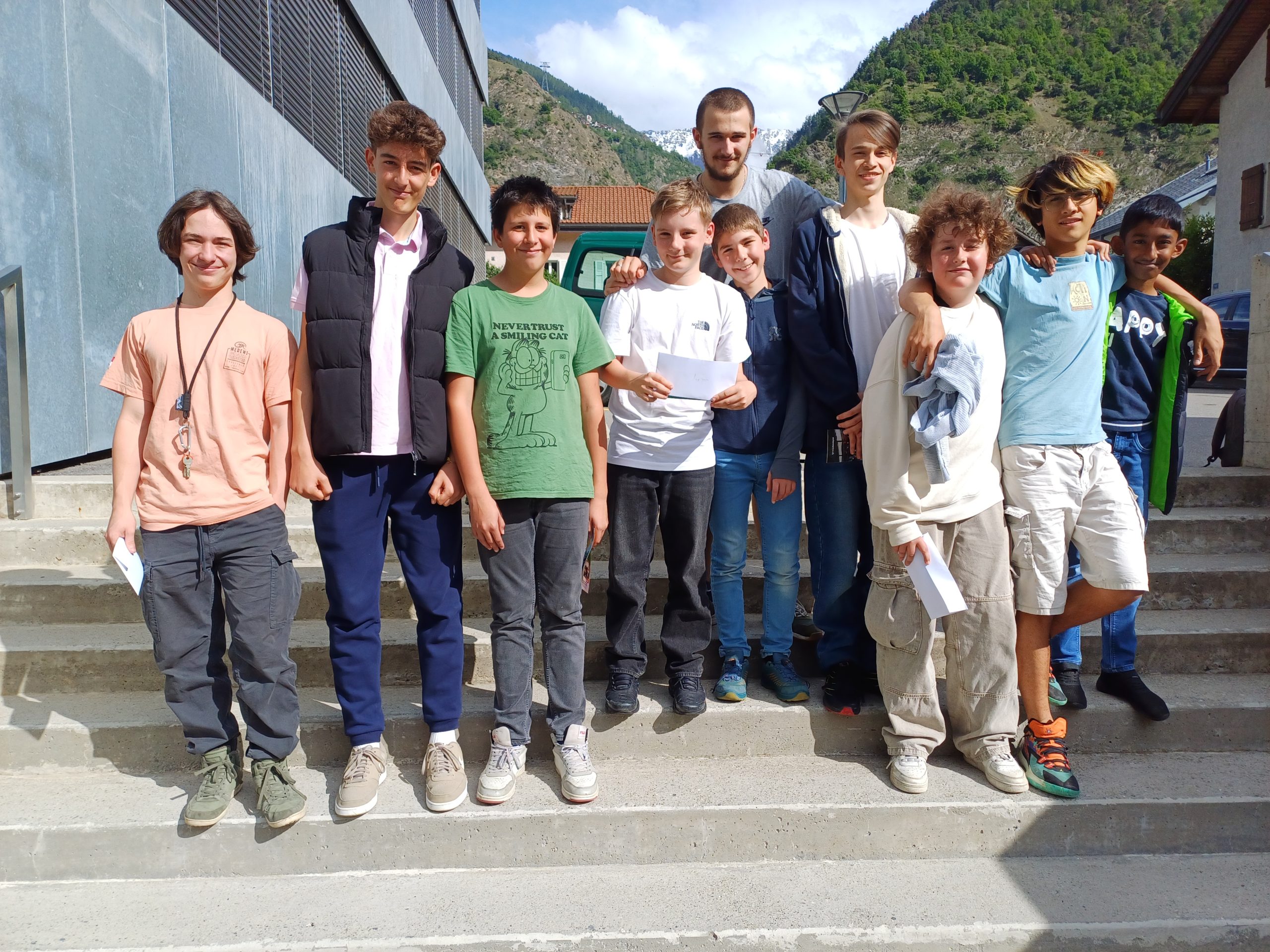 Podium CVER 2025 junior